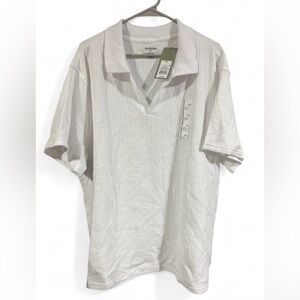 🍗 Goodfellow & Co white Polo Shirt